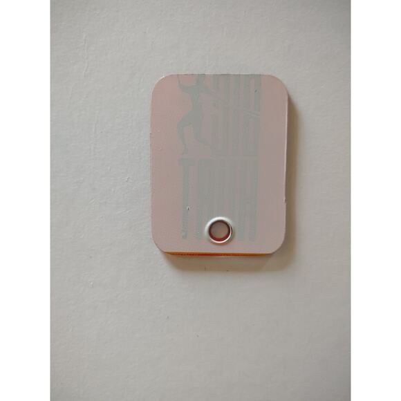 Frank Thomas Big Hurt Pinball Keychain Original 1995 UNUSED Plastic Promo - Picture 2 of 2